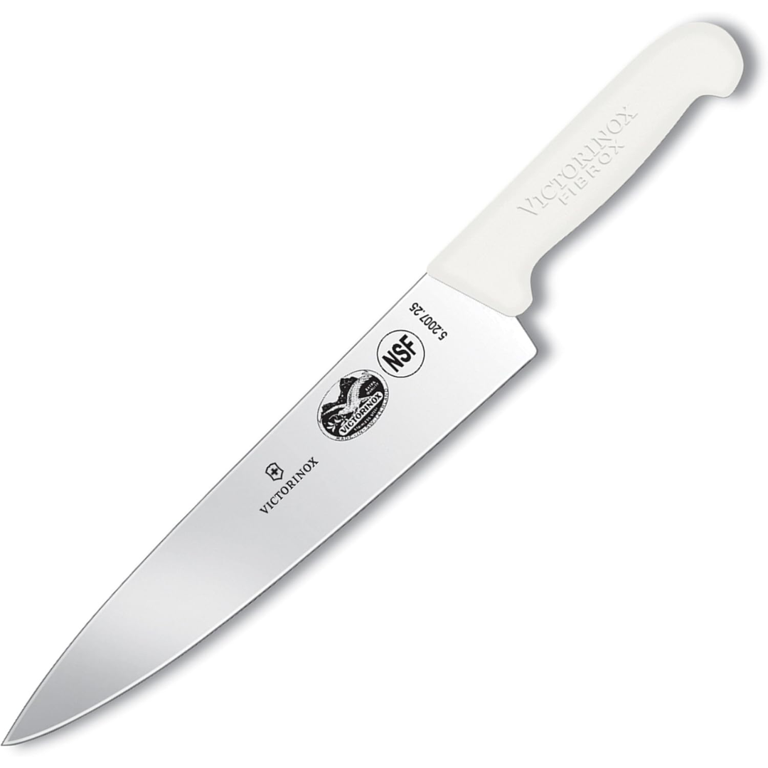 Victorinox Fibrox Cooks Chefs Knife 10" White - Image 2