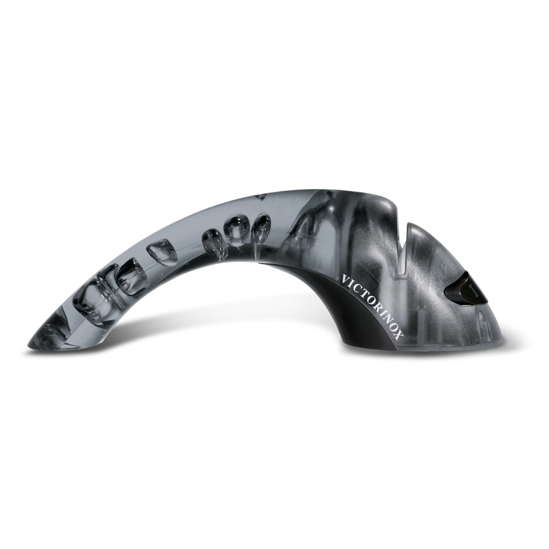 Victorinox Knife Sharpener With Ceramic Rolls Black