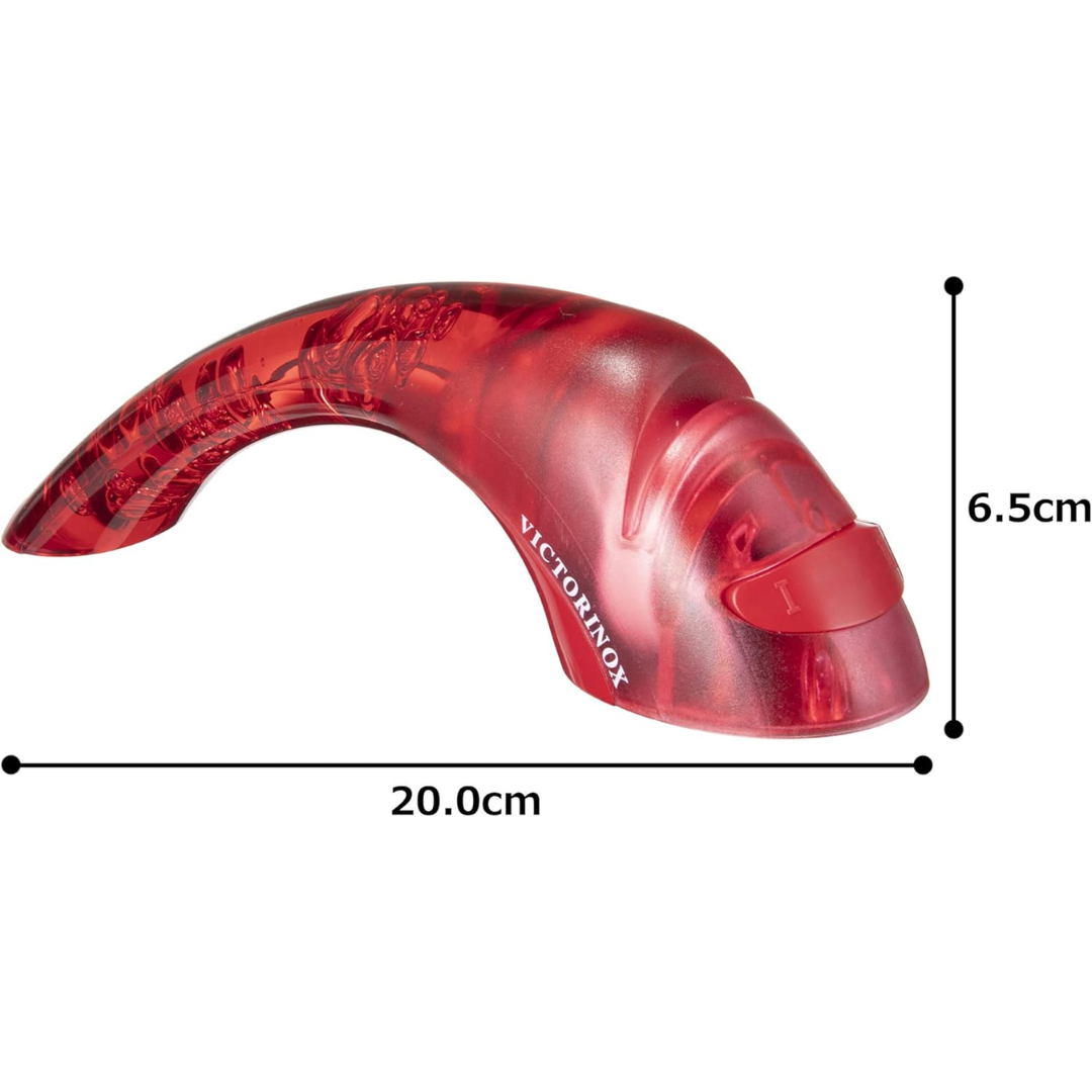 Victorinox Knife Sharpener With Ceramic Rolls (Red) - Image 3