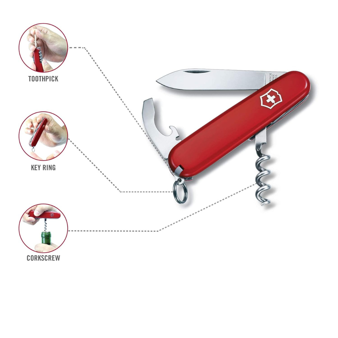 Victorinox Swiss Army Knife Waiter Red - Image 5