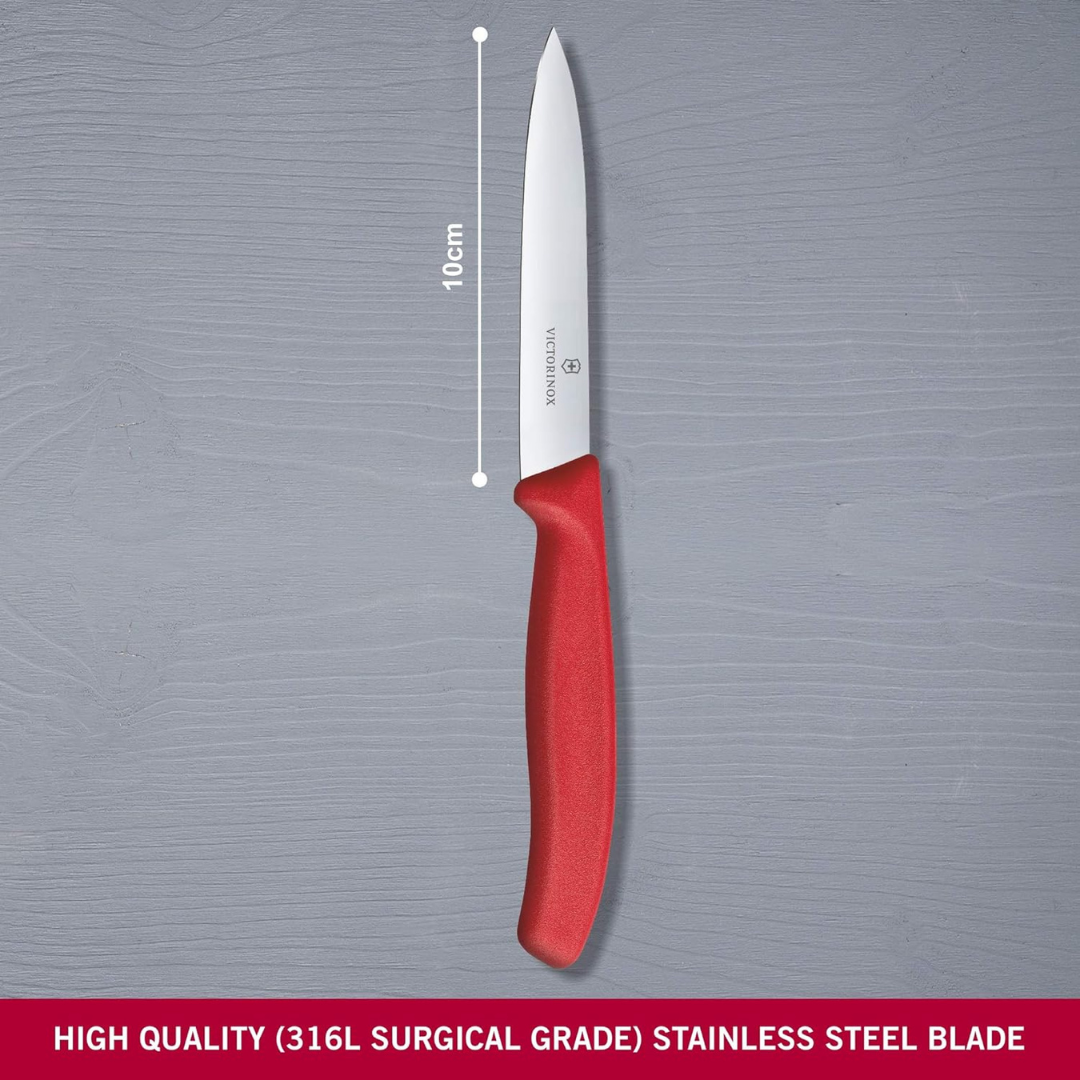 Victorinox Swiss Classic Paring Knife 10Cm (Red) - Image 2