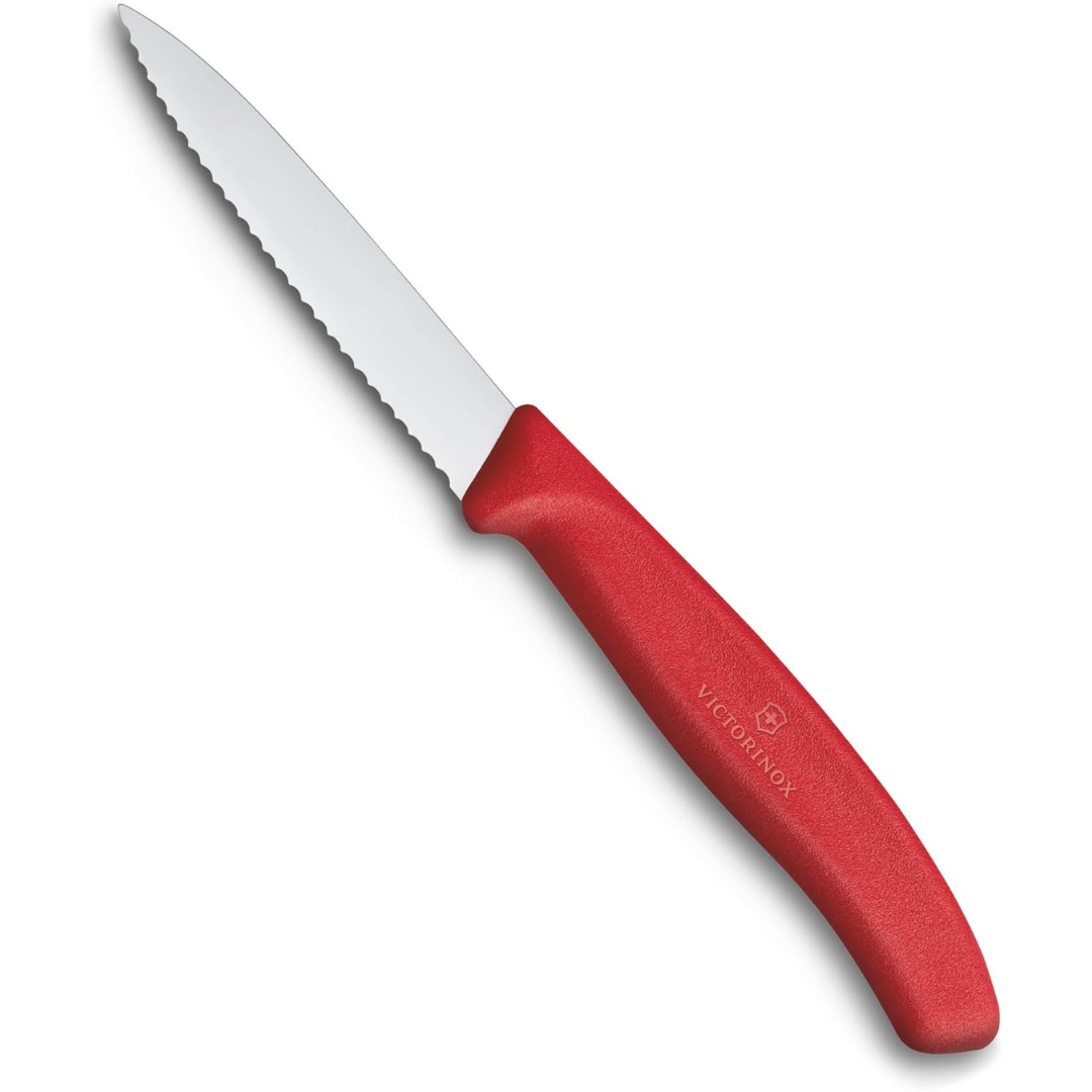 Victorinox Swiss Classic Paring Knife Serrated 8 Cm (Red)