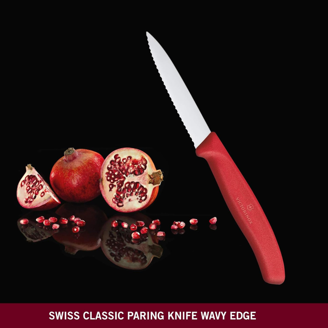 Victorinox Swiss Classic Paring Knife Serrated 8 Cm (Red) - Image 4