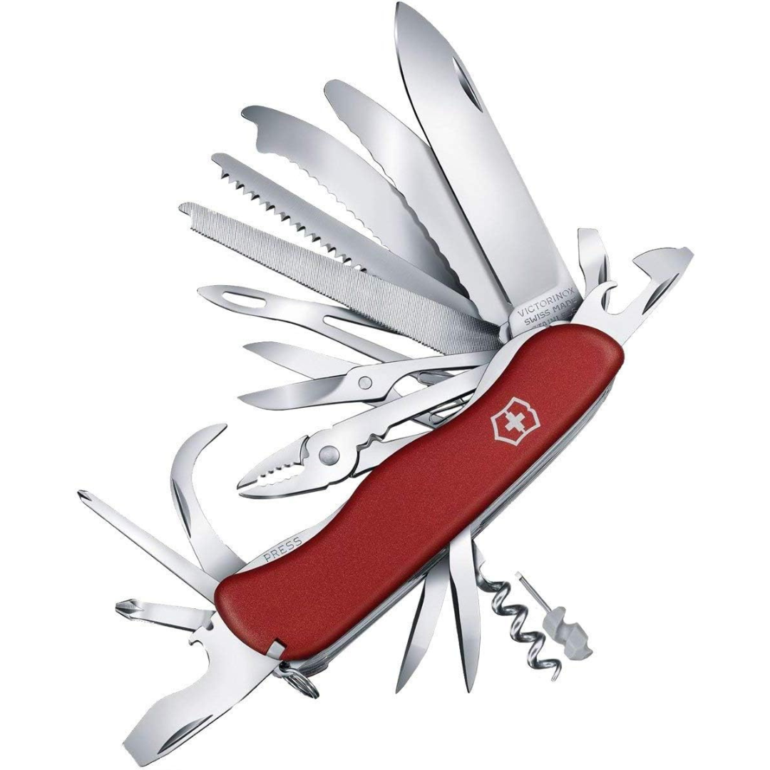 Victorinox Swiss Large Pocket Knives Work Champ