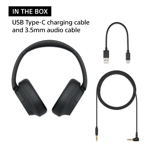 Sony Noise Cancelling Wireless Headphones WH-CH720N Black - Image 7