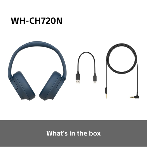Sony Noise Cancelling Wireless Headphones WH-CH720N Blue - Image 10