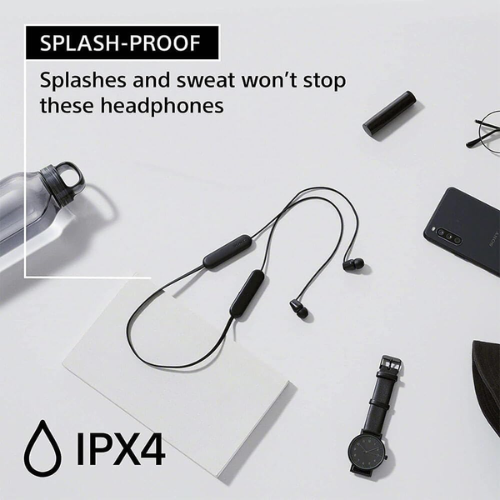 Sony Wireless In-Ear Bluetooth Headphones WI-C100 Black - Image 4