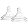 Dr. Brown's Options+ Wide Neck Bottle Teat, Level 1 (0m+), 2 pack-WN1201 - Image 2