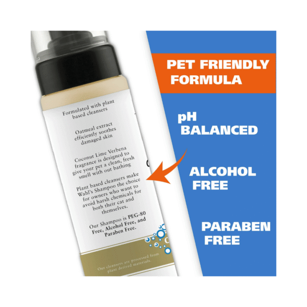 Wahl Cat Waterless shampoo – Oatmeal 820015 - Image 3
