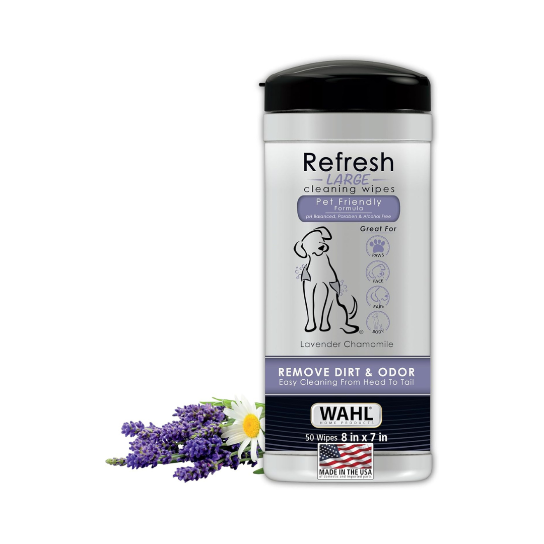 Wahl refresh cleaning wipes  Lavender-820018