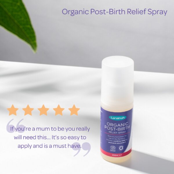 Lansinoh Organic Post-Birth Relief Spray100ml- 68220 - Image 3