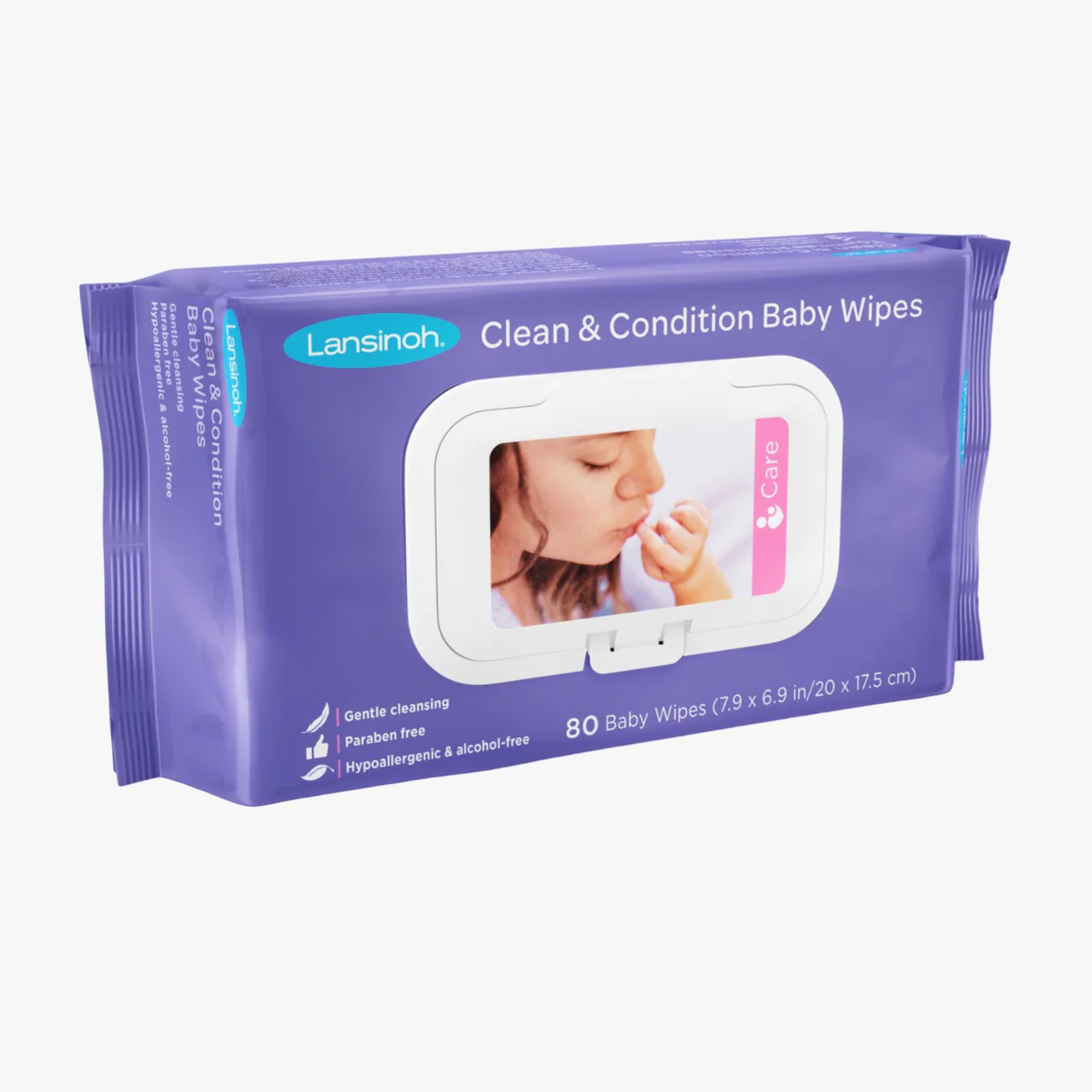 Lansinoh Clean & Condition Baby Wipes-20540