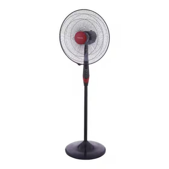 Tornado Stand Fan without Remote Control, 18 Inch, Red/Black - TSF-18XW