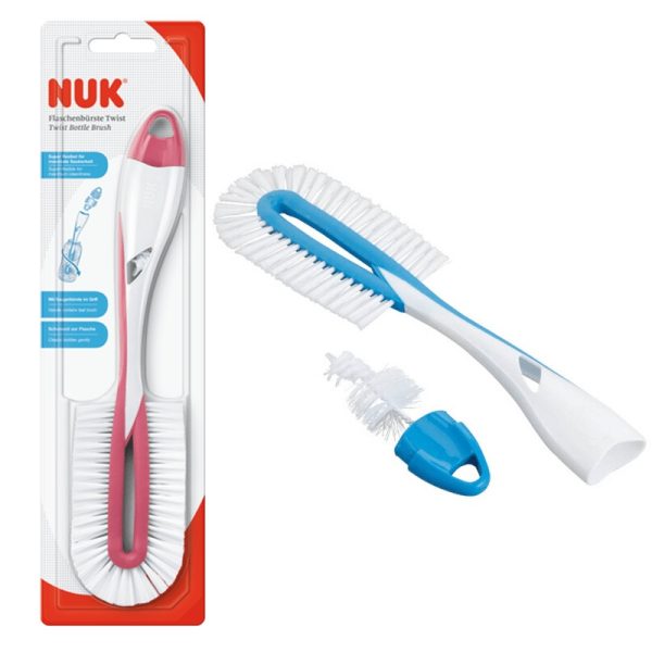 Nuk Bottle Brush Twist -Blue-10256372 - Image 3