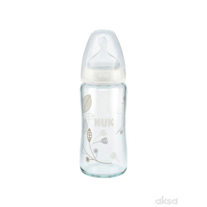 Nuk Bottle Glass First choice 240ml- 10745054