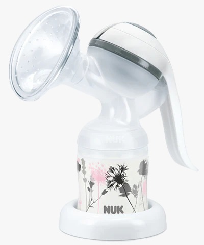 NUK Jolie Manual Breast Pump, Silicone,-10252090