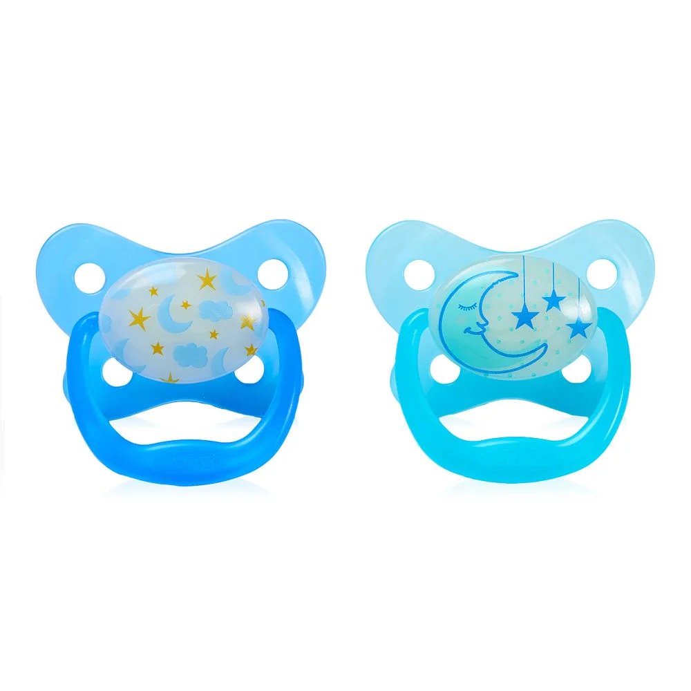 Dr. Brown's Advantage Glow in the Dark Soother 6-12 Month - PV22007