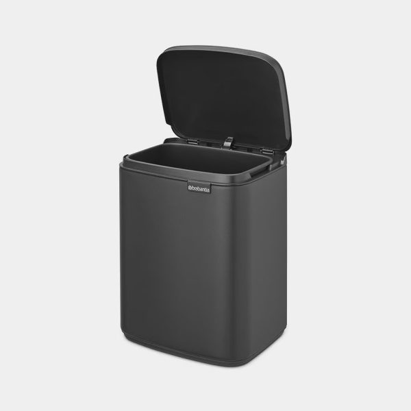 BRABANTIA BO WASTE BIN 7L - Matt Black -222900 - Image 3