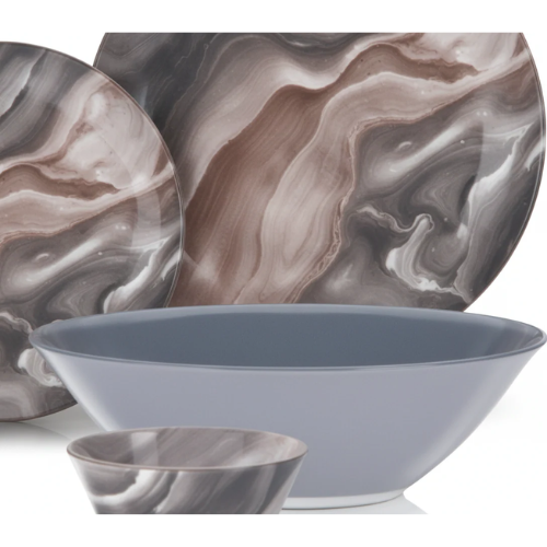 Luminarc Simply Marbreeze 25-Piece Dinner Set - Image 6