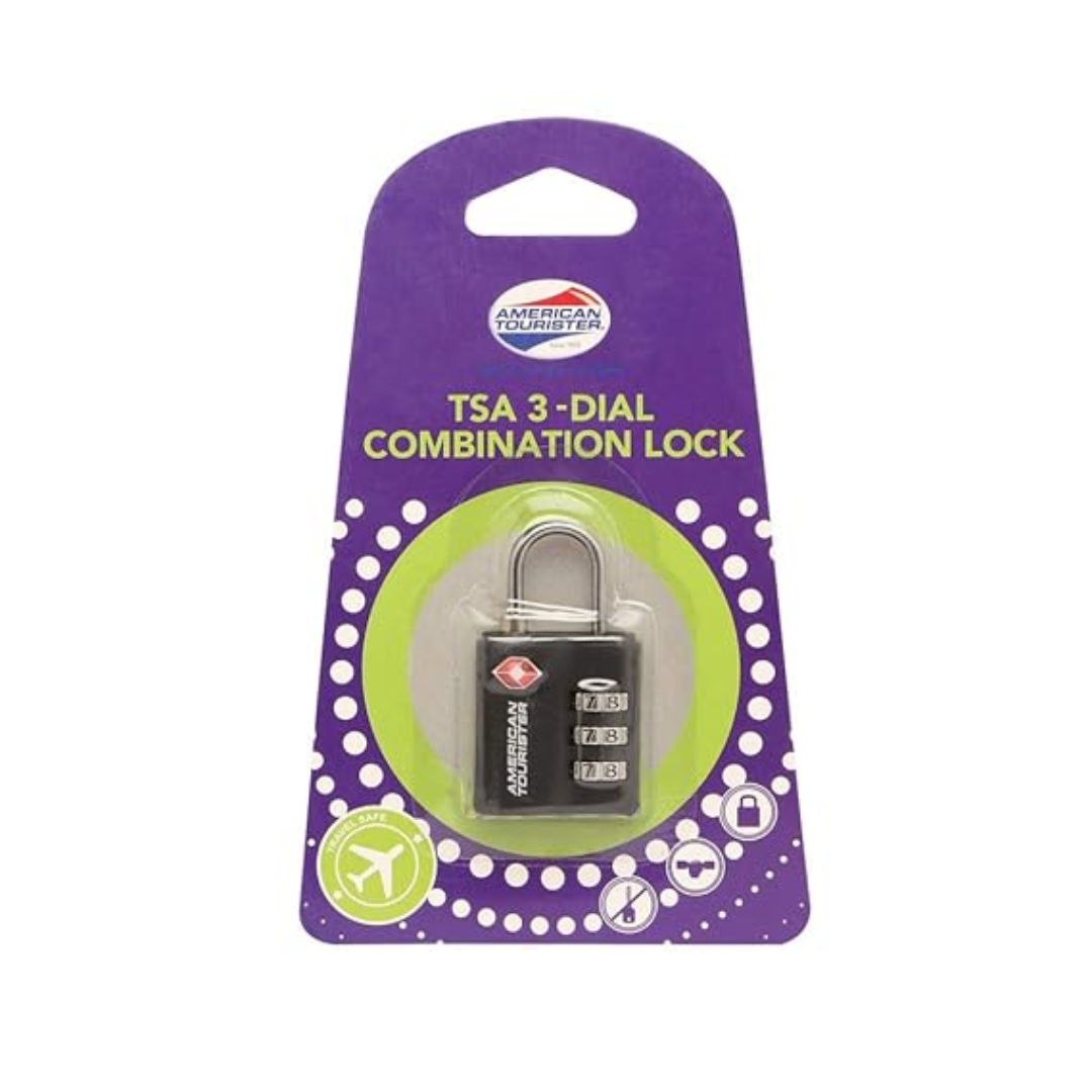 American Tourister Black Luggage Lock (Z19 (0) 09 006)