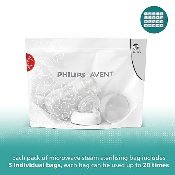 Philips Avent Microwave sterilizer bags SCF297/05 - Image 2