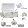ECooler Foam Hard Cooler - 170L - White - Image 4