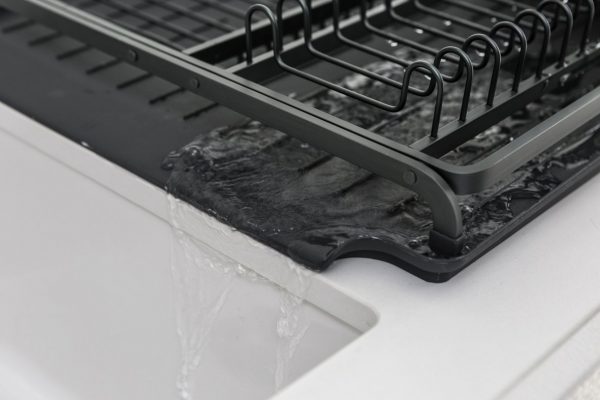Dish Drying Rack - Dark Grey - Image 3
