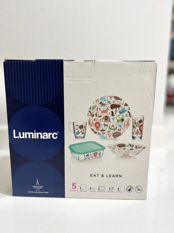 luminarc kids Eat and learn 5pc set- V1367 - Image 3