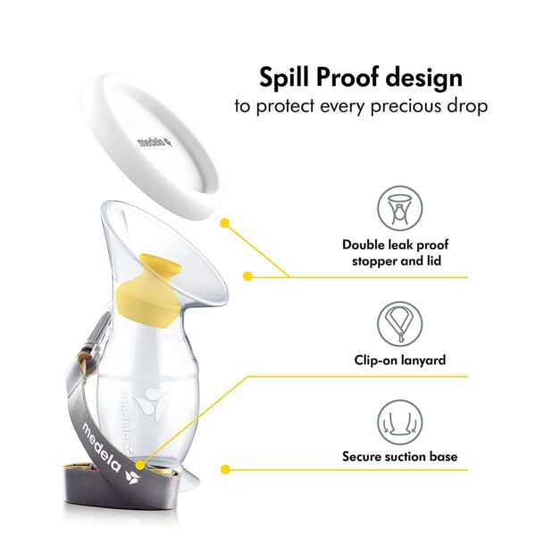 Medela Silicone Breast Milk Collector - Image 2
