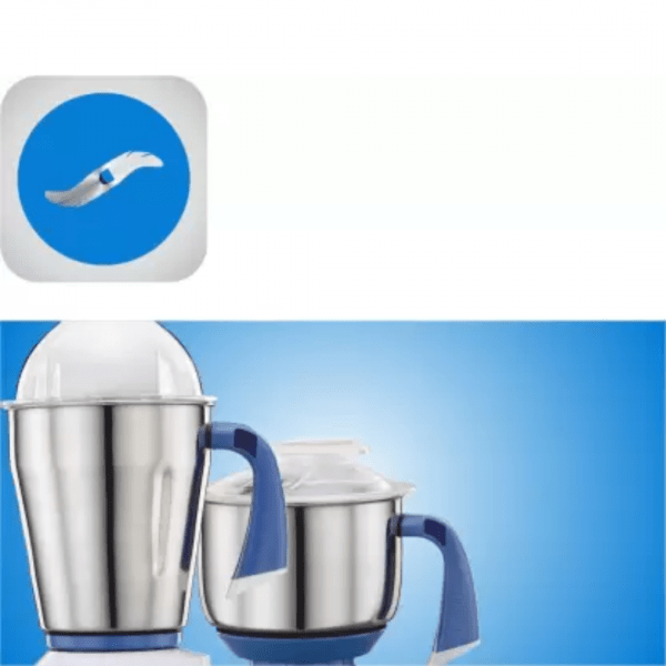 Preethi Blue Leaf Platinum 4 Jar MG139/03 - Image 9
