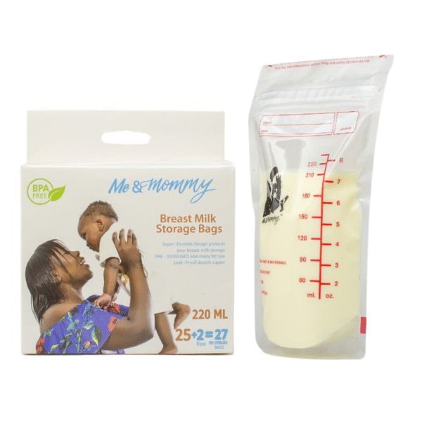 Me and Mommy Breastmilk Storage Bags 25Bags+2Bags FREE - Image 2