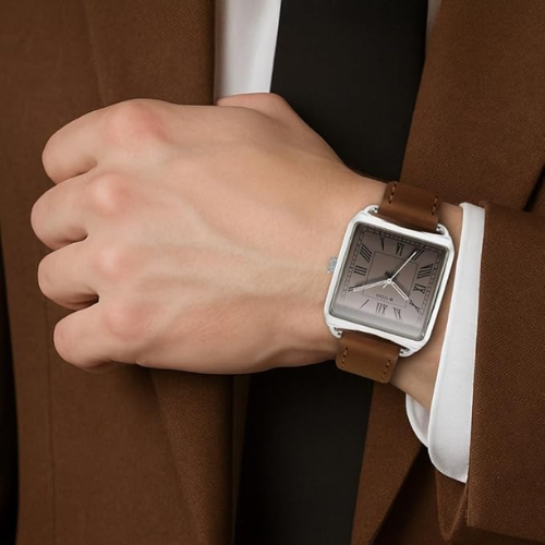 Titan Retro Revive Quartz Analog Leather Strap Watch for Men - Image 6