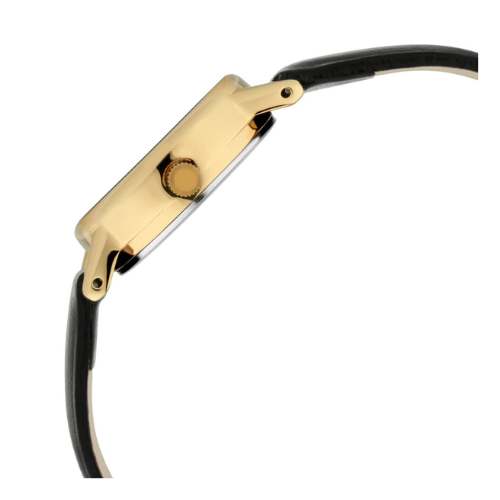 Titan Quartz Analog Black Dial Leather Strap Watch for Women - Image 4