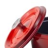 Enameled Cast Iron Pot - 20 CM Dutch Oven Red-HM-BA171 - Image 9