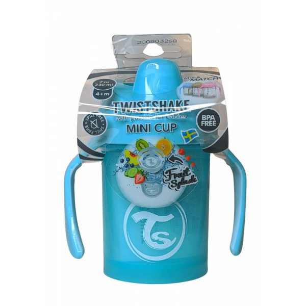 Twistshake Mini Cup 230ML 4+M Pastel Blue-78268 - Image 3